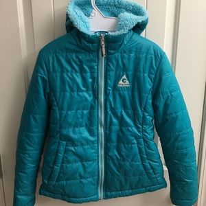 Reversible winter coat